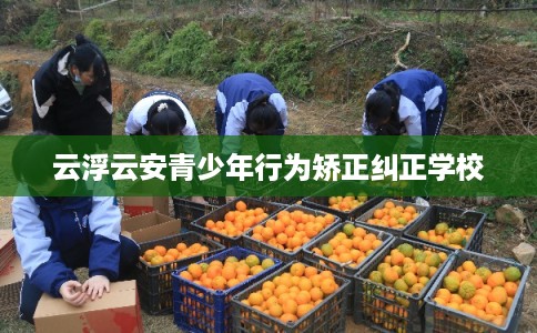 云浮云安青少年行为矫正纠正学校