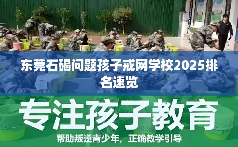 东莞石碣问题孩子戒网学校2025排名速览