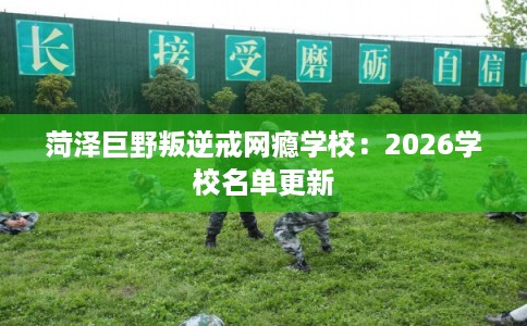 菏泽巨野叛逆戒网瘾学校：2026学校名单更新