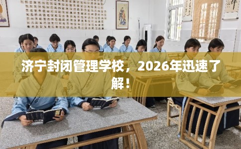 济宁封闭管理学校，2026年迅速了解！