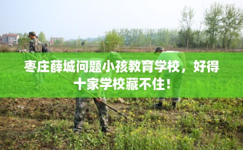 枣庄薛城问题小孩教育学校，好得十家学校藏不住！