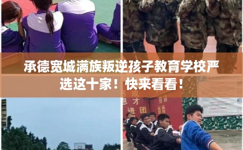 承德宽城满族叛逆孩子教育学校严选这十家！快来看看！