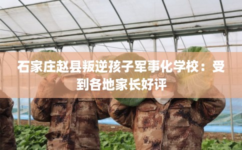 石家庄赵县叛逆孩子军事化学校：受到各地家长好评