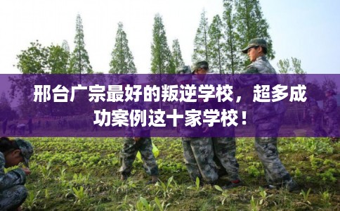 邢台广宗最好的叛逆学校，超多成功案例这十家学校！