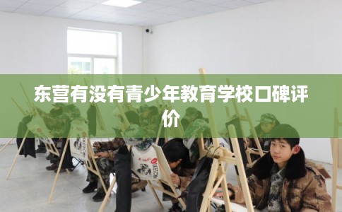 东营有没有青少年教育学校口碑评价