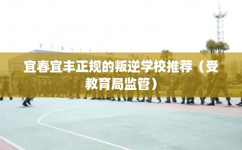 宜春宜丰正规的叛逆学校推荐(受教育局监管) 宜春宜丰正规的叛逆学校推荐(受教育局监管)