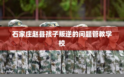 石家庄赵县孩子叛逆的问题管教学校