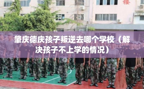 肇庆德庆孩子叛逆去哪个学校（解决孩子不上学的情况）