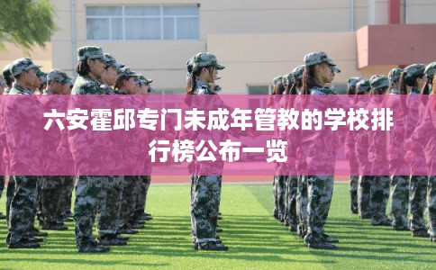 六安霍邱专门未成年管教的学校排行榜公布一览 六安霍邱专门未成年管教的学校排行榜公布一览