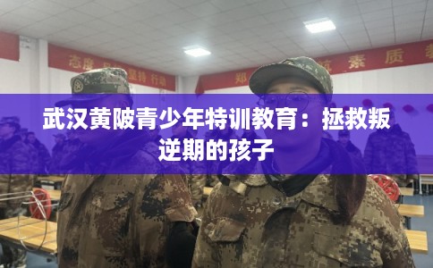 武汉黄陂青少年特训教育:拯救叛逆期的孩子 武汉黄陂青少年特训教育:拯救叛逆期的孩子