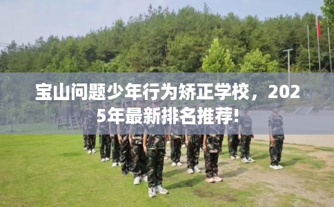 宝山问题少年行为矫正学校,2025年最新排名推荐! 宝山问题少年行为矫正学校,2025年最新排名推荐!