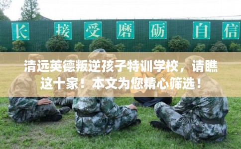 清远英德叛逆孩子特训学校，请瞧这十家！本文为您精心筛选！