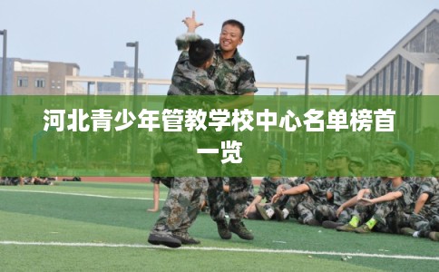 河北青少年管教学校中心名单榜首一览