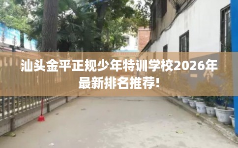 汕头金平正规少年特训学校2026年最新排名推荐!