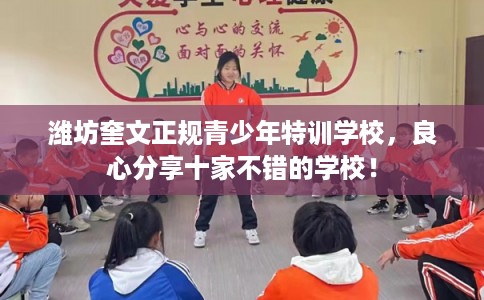 潍坊奎文正规青少年特训学校，良心分享十家不错的学校！