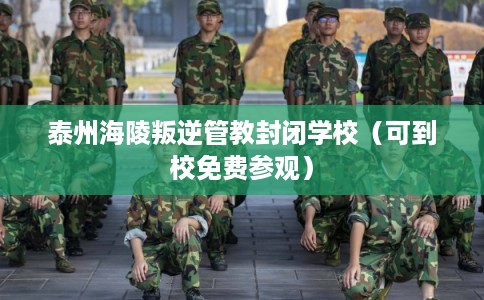 泰州海陵叛逆管教封闭学校(可到校免费参观) 泰州海陵叛逆管教封闭学校(可到校免费参观)
