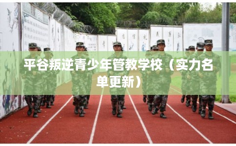 平谷叛逆青少年管教学校（实力名单更新）