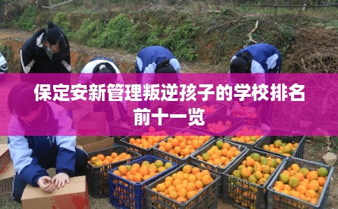 保定安新管理叛逆孩子的学校排名前十一览