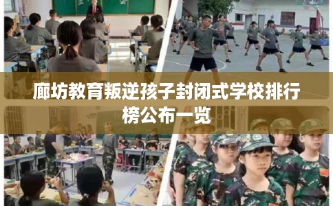 廊坊教育叛逆孩子封闭式学校排行榜公布一览