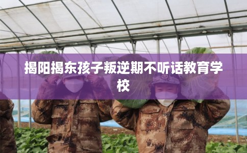揭阳揭东孩子叛逆期不听话教育学校