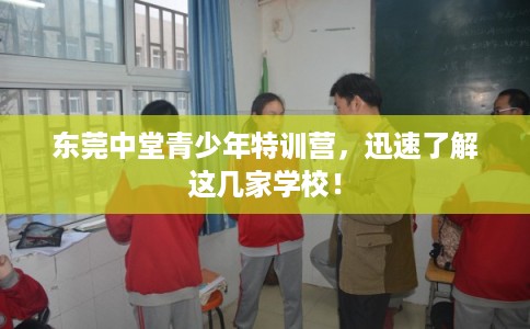 东莞中堂青少年特训营,迅速了解这几家学校! 东莞中堂青少年特训营,迅速了解这几家学校!