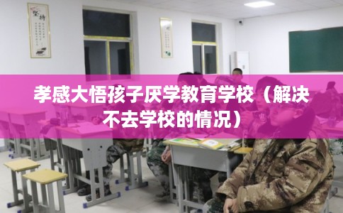 孝感大悟孩子厌学教育学校（解决不去学校的情况）