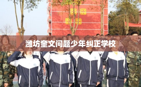 潍坊奎文问题少年纠正学校 潍坊奎文问题少年纠正学校