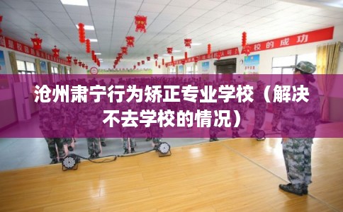 沧州肃宁行为矫正专业学校(解决不去学校的情况) 沧州肃宁行为矫正专业学校(解决不去学校的情况)