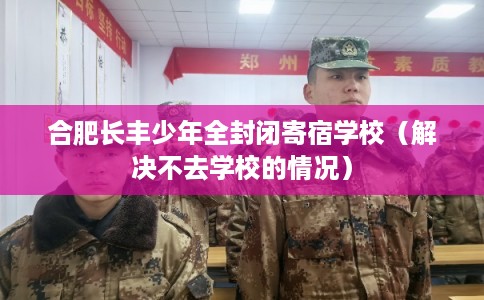 合肥长丰少年全封闭寄宿学校(解决不去学校的情况) 合肥长丰少年全封闭寄宿学校(解决不去学校的情况)
