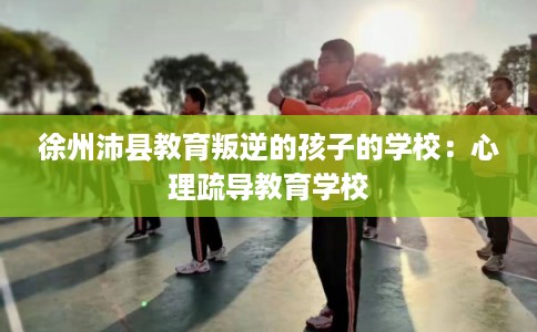 徐州沛县教育叛逆的孩子的学校：心理疏导教育学校