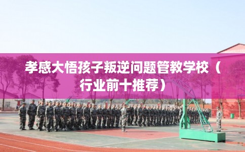 孝感大悟孩子叛逆问题管教学校（行业前十推荐）