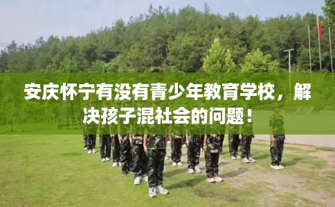 安庆怀宁有没有青少年教育学校，解决孩子混社会的问题！
