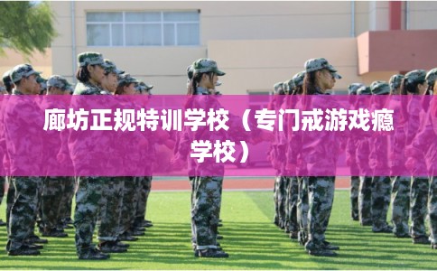 廊坊正规特训学校（专门戒游戏瘾学校）