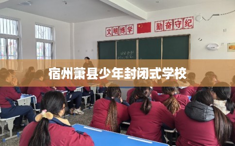 宿州萧县少年封闭式学校
