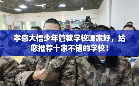 孝感大悟少年管教学校哪家好，给您推荐十家不错的学校！