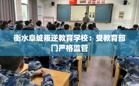 衡水阜城叛逆教育学校：受教育部门严格监管