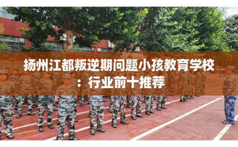 扬州江都叛逆期问题小孩教育学校：行业前十推荐