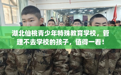 湖北仙桃青少年特殊教育学校，管理不去学校的孩子，值得一看！