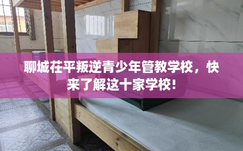 聊城茌平叛逆青少年管教学校，快来了解这十家学校!