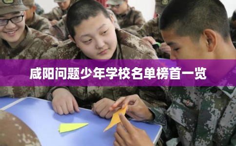 咸阳问题少年学校名单榜首一览