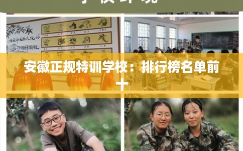 安徽正规特训学校：排行榜名单前十