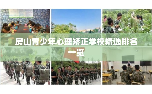 房山青少年心理矫正学校精选排名一览