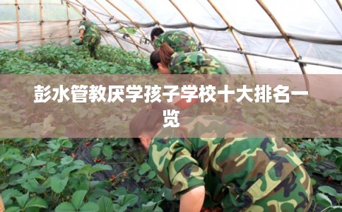 彭水管教厌学孩子学校十大排名一览