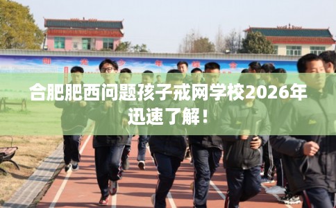 合肥肥西问题孩子戒网学校2026年迅速了解！