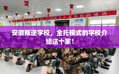 安徽叛逆学校，全托模式的学校介绍这十家！