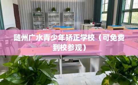 随州广水青少年矫正学校(可免费到校参观) 随州广水青少年矫正学校(可免费到校参观)