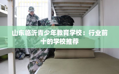山东临沂青少年教育学校：行业前十的学校推荐