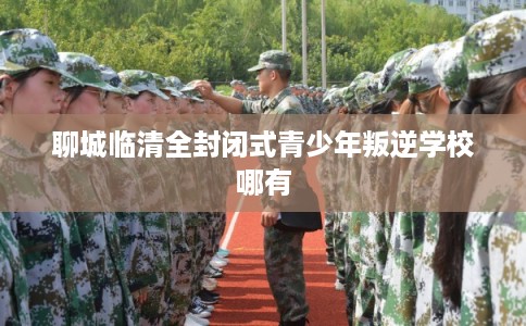 聊城临清全封闭式青少年叛逆学校哪有