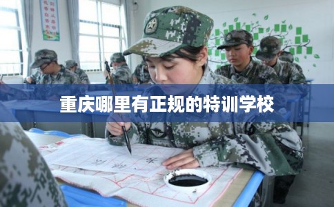 重庆哪里有正规的特训学校