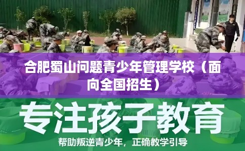 合肥蜀山问题青少年管理学校（面向全国招生）